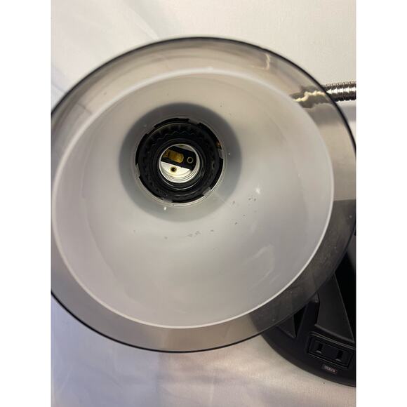 Desk Lamp with pencil holder-Black-flexible - Picture 6 of 6